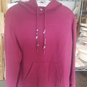 Burgandy Hoodie